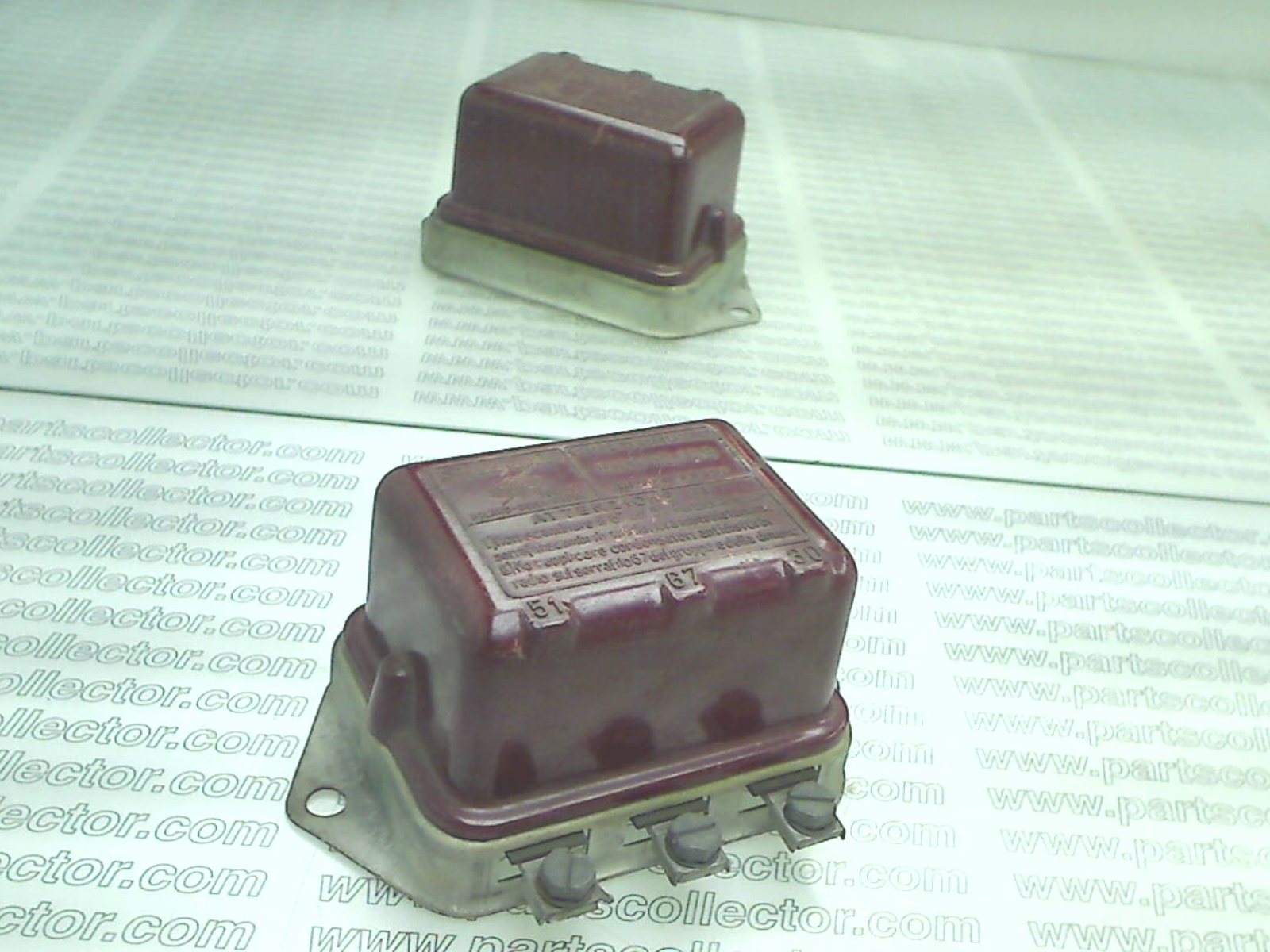 FRATELLI DE LEON 8168 Electrical system code 7572 compatible with: FIAT 1300, FIAT 1500, FIAT 1800, FIAT 2100, FIAT 2300